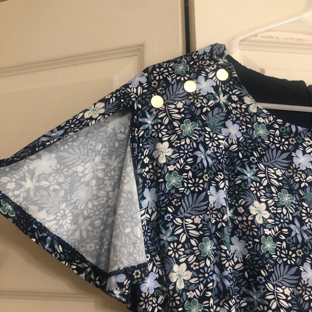Loft floral dress size 10